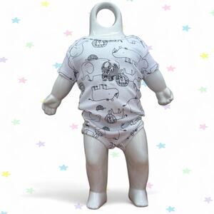 Carters white baby onesie